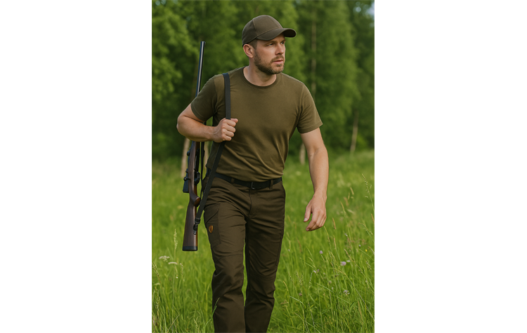 Hubertus OSB Leichte Funktionshose Jagdhose Sommerhose Herren oliv 10751903/316 Herrenhose Jägerhose Forsthose 10751903 316