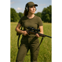 La Chasse® Damen Hundeführerinhose-Durchgehhose Jagdhose für Sie Jeanshose 10151917/300 mit Cordura-Besatz robust