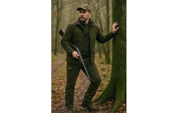 La Chasse Robuste Velveton-Jagdhose Oefele oliv