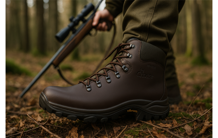 La Chasse® Jagdstiefel Herren aus Rindsleder Arosa wasserdicht & atmungsaktiv Berg- & Wanderschuh Trekkingschuh Outdoorschuh mit Spotex®-Membrane 90095D4t Trekkingstiefel von Oefele Jagd & Outdoor