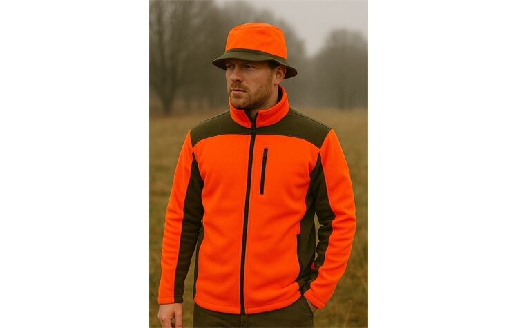 Hubertus® Warme Jagd-Fleecejacke "Amarillo"