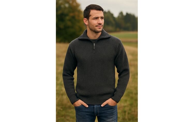 CDM Warmer Jagdpullover in Troyerform