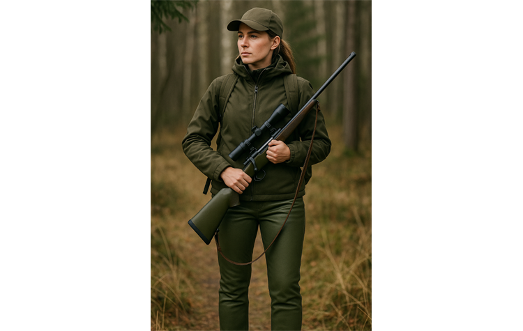 La Chasse® Damen-Lederhose aus Büffelleder