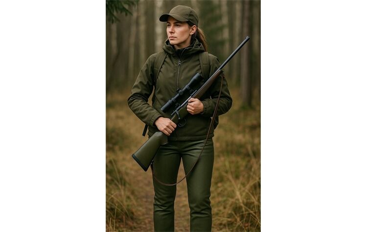 La Chasse® Damen-Lederhose aus Büffelleder