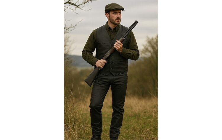 La Chasse® Strapazier-Lederhose aus Büffelleder