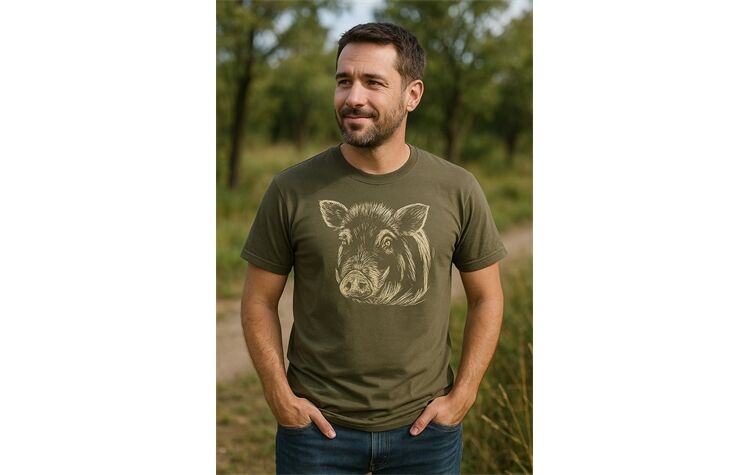 Hubertus® T-Shirt "Keilerkopf"