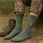 La Chasse Jägersocken "Rehbock" im 3er-Pack 70466 Jagdsocken oliv/grün