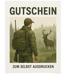 Oefele Geschenkgutschein "Waidmanns Heil" Geschenkideen Jagdlich