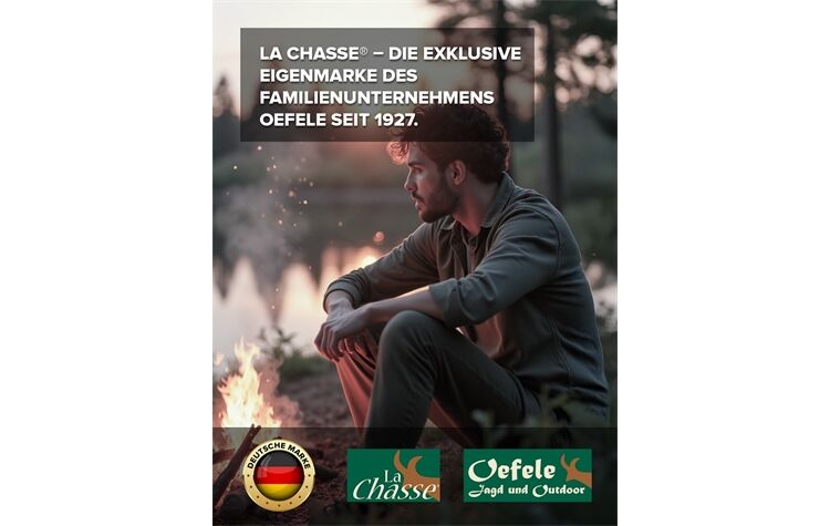 La Chasse Jagdjeans Jagdhose Herren "Monza" Jägerjeans oliv grün Oefele Hose