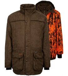 Hubertus® Camo-Wendejacke Abisko Jagdjacke für Herren wasserdicht oliv/grün wendbar 10876480/336