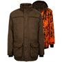 Hubertus® Camo-Wendejacke Abisko Jagdjacke für Herren wasserdicht oliv/grün wendbar 10876480/336