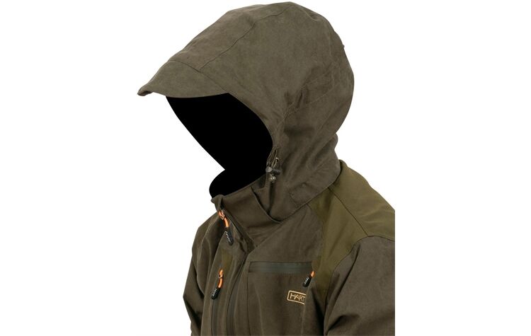 Hart Thermo-Ansitzjacke "Red Deer" oliv wasserdicht XHTAXJ Taunus Jacke Jagdjacke Herren Oefele Funktionsjacke