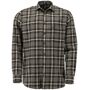 OS Trachten® Flanell-Jägerhemd Jagdhemd kariert langarm Herren 420001-4064/55 Regluar Fit Forsthemd Outdoorhemd