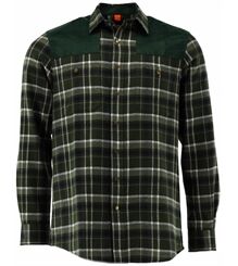 Tom Collins® Flanellhemd mit Besatz Jagdhemd Herren 410000-4220/55 Jägerhemd Forsthemd