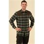 Tom Collins® Flanellhemd mit Besatz Jagdhemd Herren 410000-4220/55 Jägerhemd Forsthemd