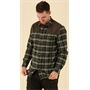 Tom Collins® Flanellhemd mit Besatz Jagdhemd Herren 410000-4220/55 Jägerhemd Forsthemd