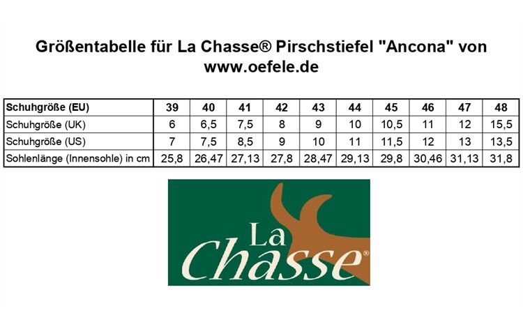La Chasse® Leichter Pirschstiefel "Ancona" Jagdstiefel Herren oliv/grün wasserdicht Jagdschuhe