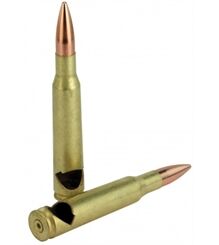 AKAH Flaschenöffner Kaliber .50 – Origineller Flaschenöffner aus echter Patrone – Jagd Geschenk & Hingucker für Jäger, Männer & Outdoor-Fans 77910000
