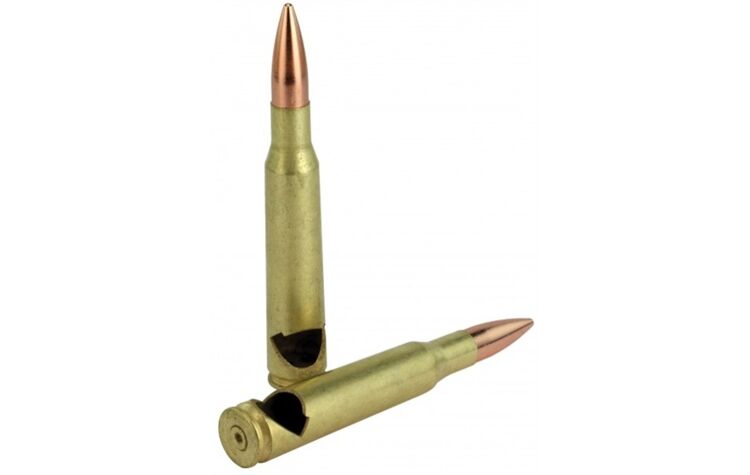 AKAH Flaschenöffner Kaliber .50 – Origineller Flaschenöffner aus echter Patrone – Jagd Geschenk & Hingucker für Jäger, Männer & Outdoor-Fans 77910000