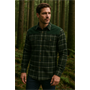 Tom Collins® Flanellhemd mit Besatz Jagdhemd Herren 410000-4220/55 Jägerhemd Forsthemd