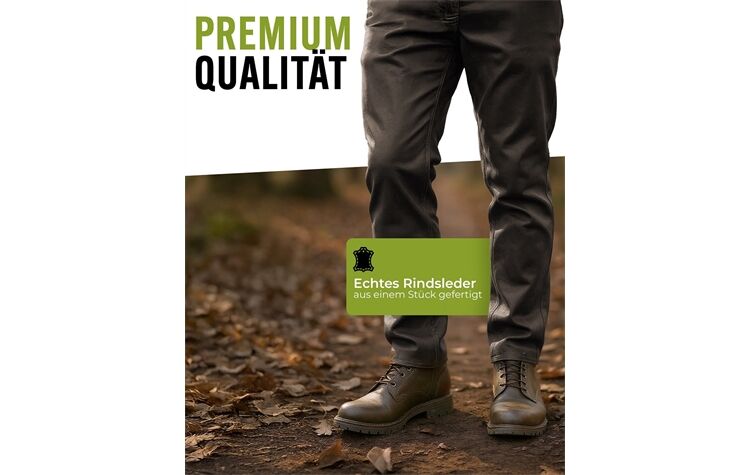 La Chasse® Strapazier-Lederhose aus Büffelleder