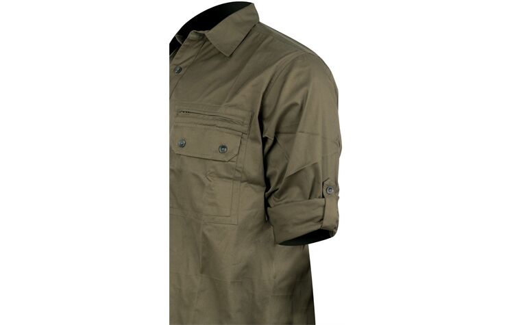 "Yukon" Outdoorhemden oliv/grün/schilf