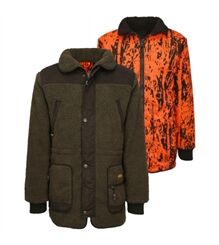 Hubertus Wende-Faserpelzjacke oliv Jagdjacke Ansitzjacke Winterjacke oliv/grün 10476724/315 Thermojacke