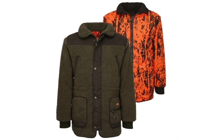 Hubertus Wende-Faserpelzjacke oliv Jagdjacke Ansitzjacke Winterjacke oliv/grün 10476724/315 Thermojacke