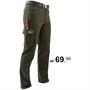La Chasse Jagdjeans Jagdhose Herren "Monza" Jägerjeans oliv grün Oefele Hose