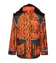 Hubertus Hundeführer-Durchgehjacke Drückjagdjacke 10676511 Jagdjacke signalorange