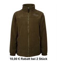 Hubertus Fleecejacke Jagd Jagdjacke Herren oliv/grün 10824644/315 warm & geräuschlos