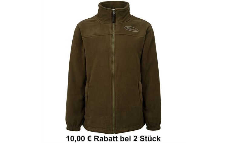 Hubertus Fleecejacke Jagd Jagdjacke Herren oliv/grün 10824644/315 warm & geräuschlos