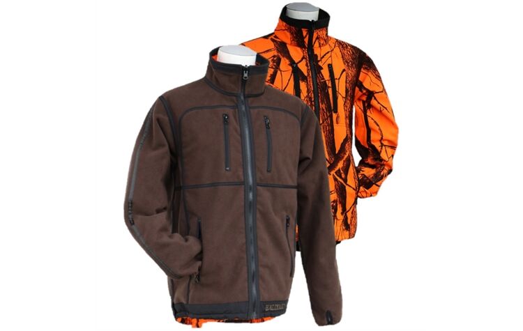 Hallyard Micro-Wendejacke "Ravels" braun Jagdjacke wasserdicht ravels 2-002