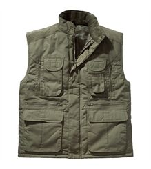 Elutex Funktionsweste Jagdweste Schießweste oliv/grün Jägerweste Herren 8238