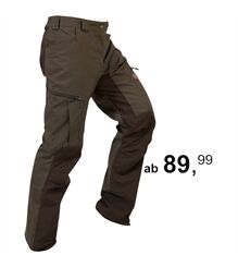 La Chasse® Stretch-Funktionshose "Denver" Jagdhose Herren oliv/braun Jägerhose Stretchhose für die Jagd Dehnbund