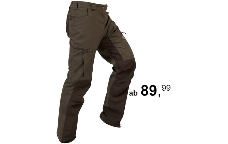 La Chasse® Stretch-Funktionshose "Denver" Jagdhose Herren oliv/braun Jägerhose Stretchhose für die Jagd Dehnbund