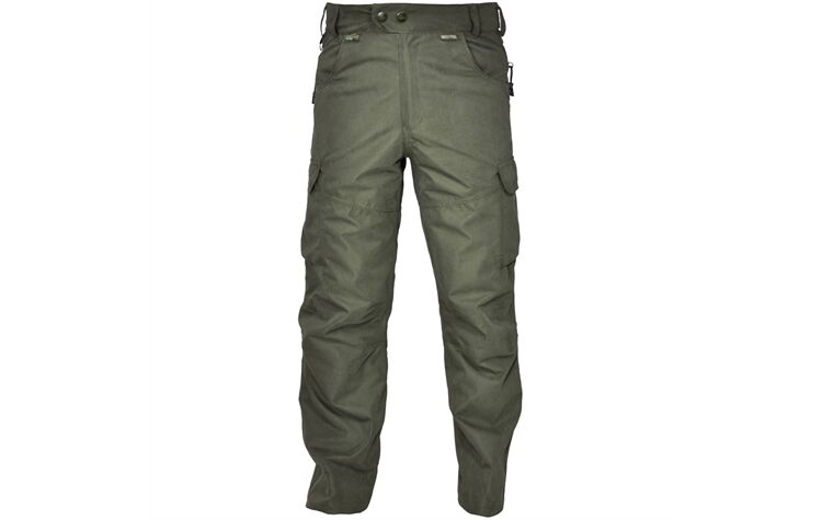 Hubertus Winter-Jagdhose oliv/grün Herren Thermohose für den Ansitz Jägerhose 10751707/315 wasserdicht 