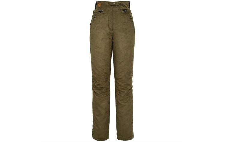 Hubertus Damen Ansitzhose 10852411/315 Jagdhose für Jägerinnen oliv/grün mit Primaloft Ansitzhose mit Thermofutter