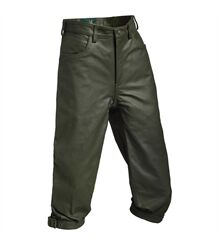La Chasse Büffelleder-Kniebundhose Oefele oliv/grün Jagdhose Knickerbocker Herren