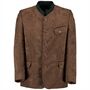 os trachten orbis textil Trachtenjanker braun mittelbraun vorderseite 122000-2697/66