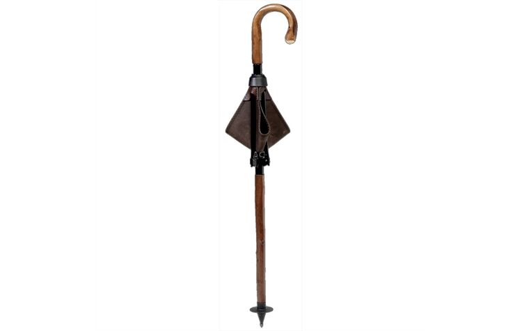 La Chasse® Jagdsitzstock mit Ledersitz 34321-01