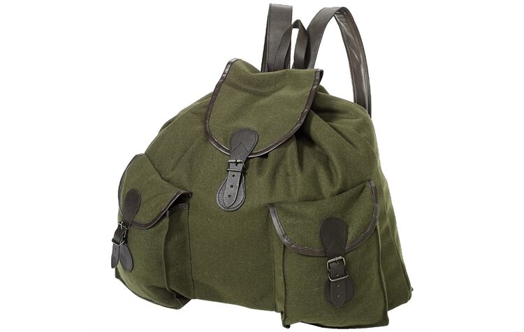 Fritzmann Jagdrucksack 32210-12 oliv/grün Lodenrucksack mit Schweißeinlage