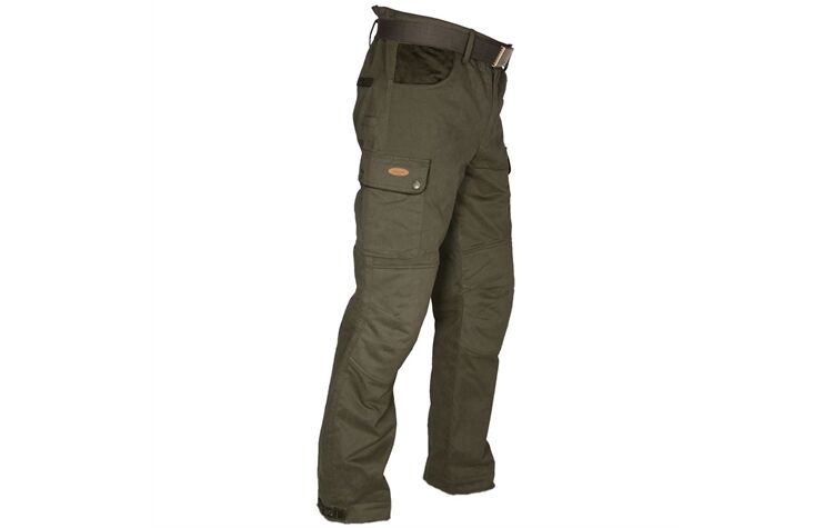 Hubertus Funktionshose Hirschfänger Jagdhose Ansitzhose gefüttert günstig wasserdicht Beintasche 10651506/315