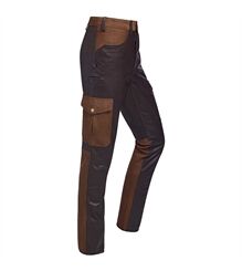 La Chasse® Büffellederhose Cargo-Lederhose "Colmar" braun Echtleder Jagdlederhose Herren