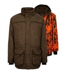 Hubertus® Camo-Wendejacke Abisko Jagdjacke für Herren wasserdicht oliv/grün wendbar 10876480/336