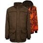 Hubertus® Camo-Wendejacke Abisko Jagdjacke für Herren wasserdicht oliv/grün wendbar 10876480/336