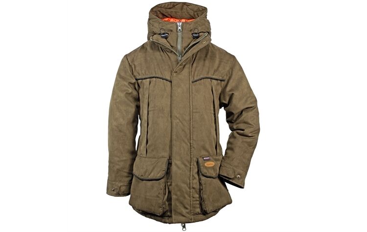 Hubertus® Kinder Camo-Wendejacke Abisko Jagdjacke oliv/grün 10176480/336