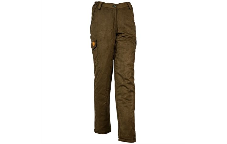 Hubertus® Lady Damen Microfaserhose "Abisko" Jagdhose oliv/grün für Sie wasserdicht 10852480/316