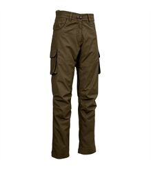 Hubertus® funktionelle Jagdhose Kaprun Herren oliv/braun Outdoorhose Oefele 10851481/328