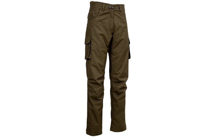 Hubertus® funktionelle Jagdhose Kaprun Herren oliv/braun Outdoorhose Oefele 10851481/328